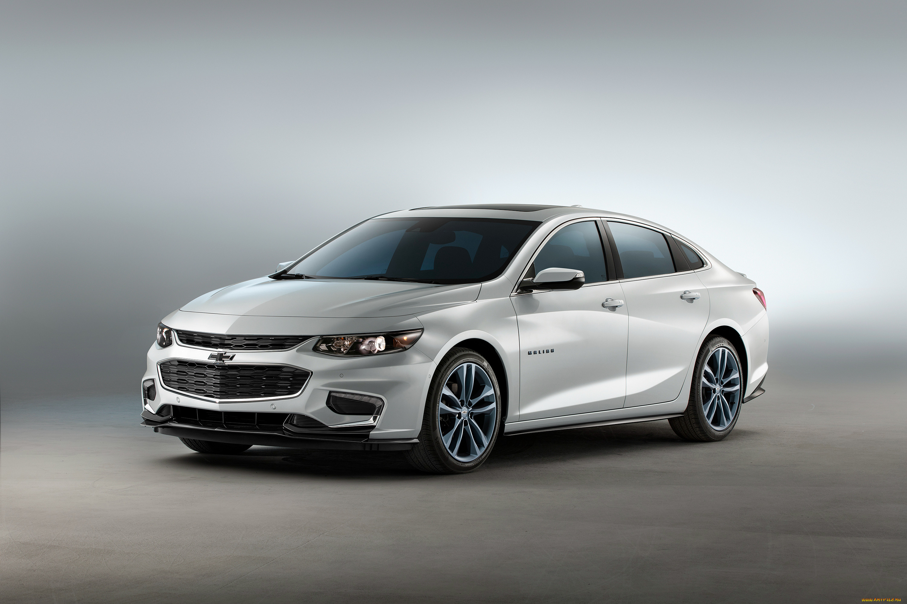 , chevrolet, malibu, concept, line, blue, 2016